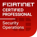 Logo Fortinet Certified Professional Security Operations Certification Exam 100% Pass - itcertshop.com