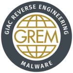 Logo GIAC Reverse Engineering Malware (GREM) Certification Exam 100% Pass - itcertshop.com