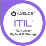 Logo ITIL 4 Leader: Digital and IT Strategy Certification Exam 100% Pass - itcertshop.com