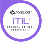 Logo ITIL 4 Specialist: High-velocity IT Certification Exam 100% Pass - itcertshop.com