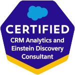 Logo Salesforce CRM and Einstein Discovery Consultant Certification Exam 100% Pass - itcertshop.com