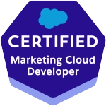 Logo Salesforce Certified Marketing Cloud Developers Certification Exam 100% Pass - itcertshop.com