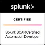 Logo Splunk SOAR Certified Automation Developer Certification Exam 100% Pass - itcertshop.com